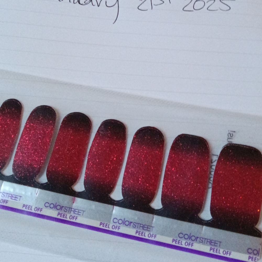 Bloody gorgeous Color Street set